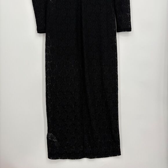 Abercrombie & Fitch Long Sleeve Lace Maxi Dress, Size Small - Picture 8 of 11